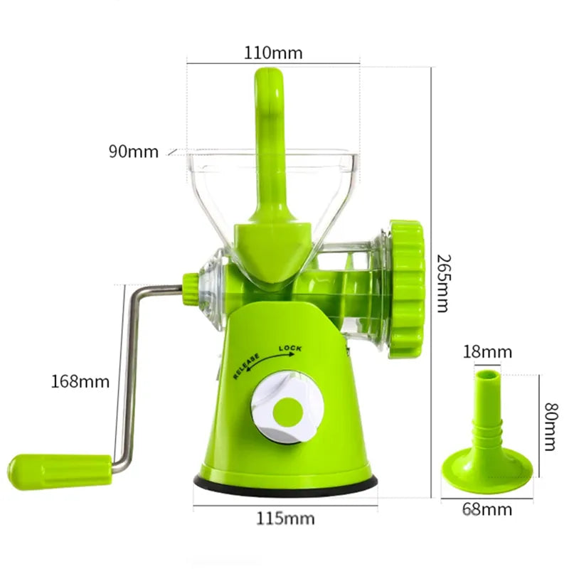 cutting head multi-purpose meat grinder