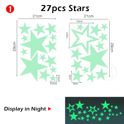 stars wall stickers