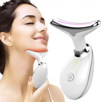 Neck Face Lifter EMS Massager with LED Photon Therapy