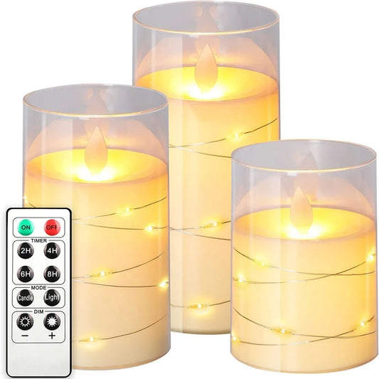 Remote Control Timer LED Electronic Candle