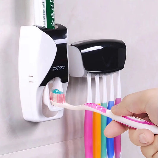 automatic toothpaste dispenser