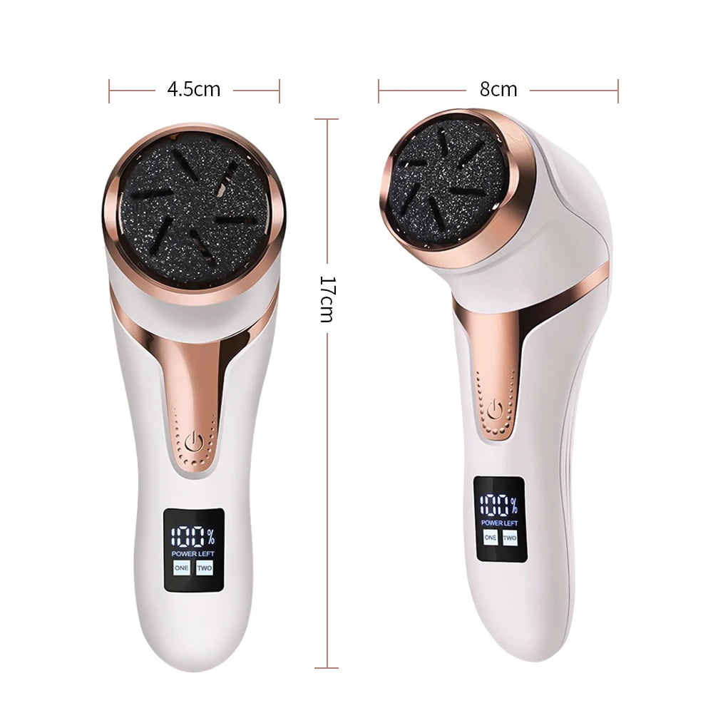 Electronic Foot Files Portable Electric Foot Callus Remover Foot Care Tool for Dead Hard Skin Rechargeable Pedicure Tools