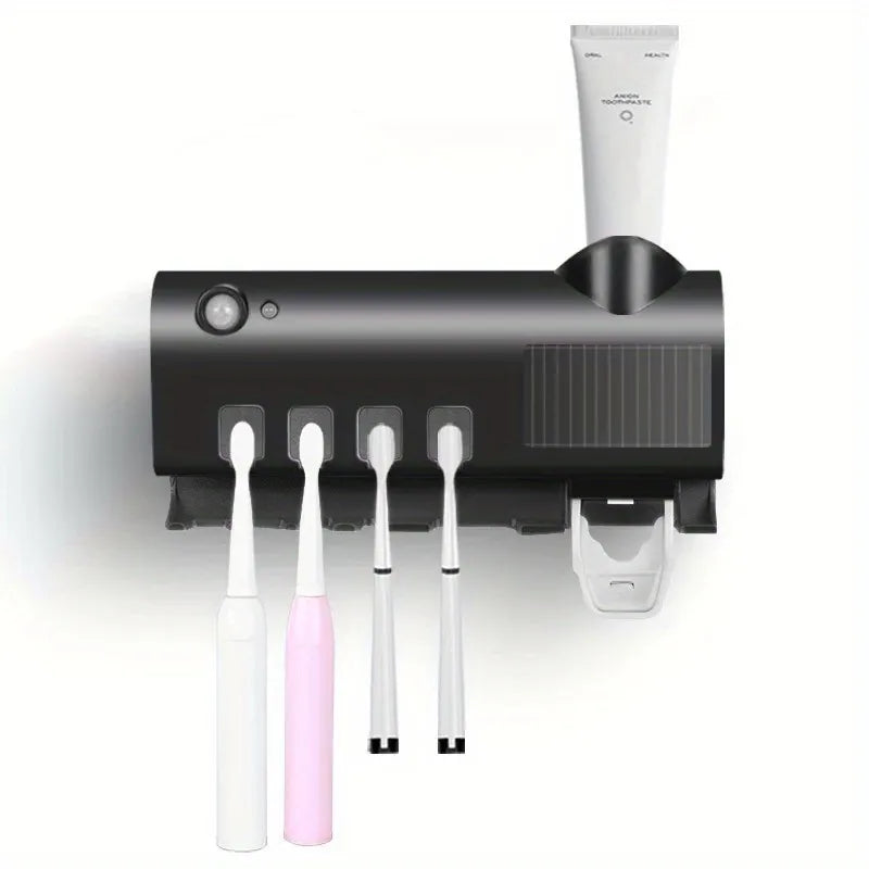 multifunctional induction toothbrush holder