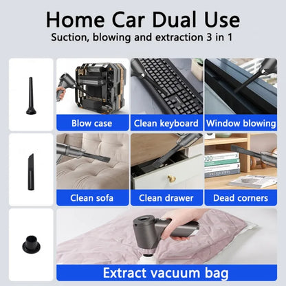 wireless automobile vacuum cleaner