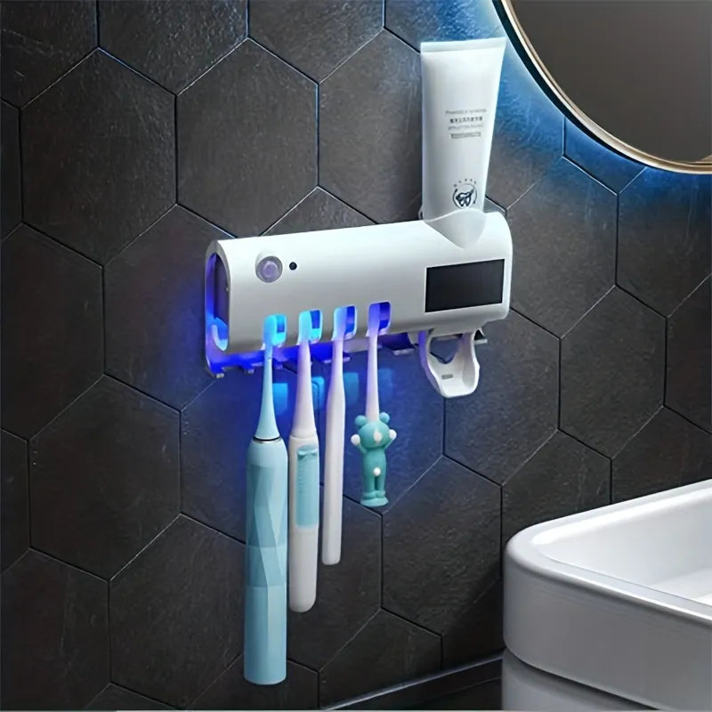 multifunctional induction toothbrush holder